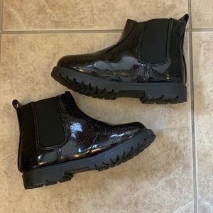 Like new sparkly black size 1 boots
